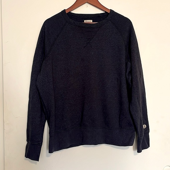 Men’s navy blue sweatshirt - Picture 3 of 5